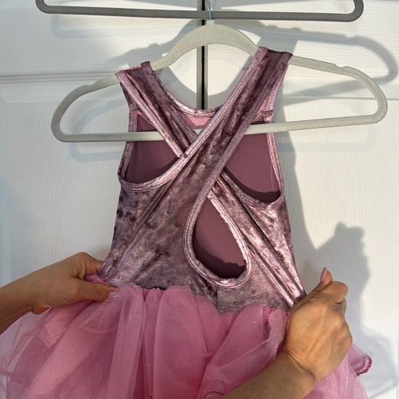 PINK ROSE DANCE COSTUME - Picture 3 of 7